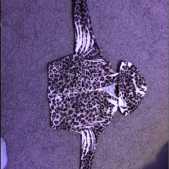 retro cheetah cropped jacket - Picture 5 of 5